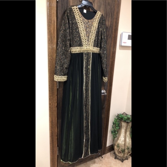Kaftan Abaya Thobe Dress Fits Size Medium - XL NEW - Picture 5 of 8